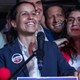 Public defender Tiffany Cabán declares victory in the Queens district attorney Democratic primary race, June 25, 2019, in the Queens borough of New York City.